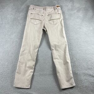 Vertx Defiance Jeans Mens 36x34 (Fits 34x31) Beige 11 Pockets Stretch VTX1230
